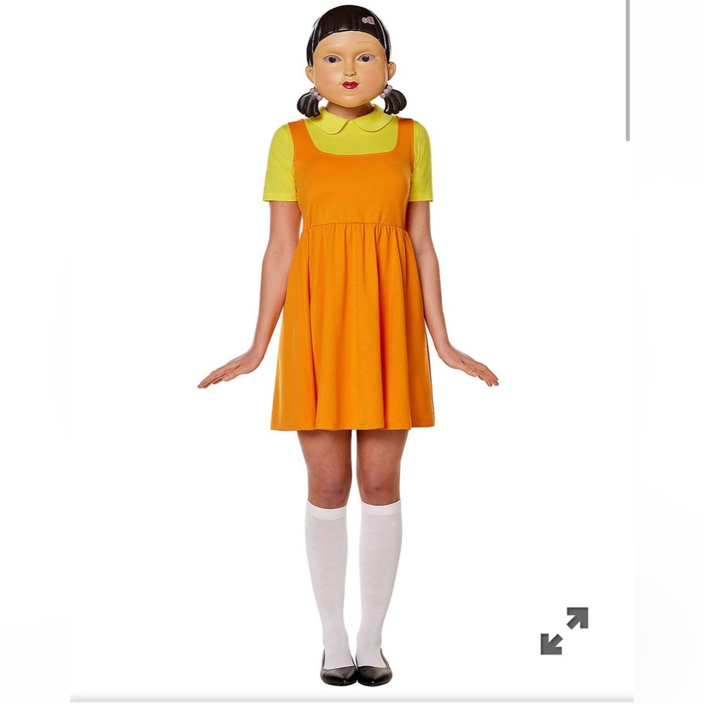 Adult Squid Game Doll Dress Costume